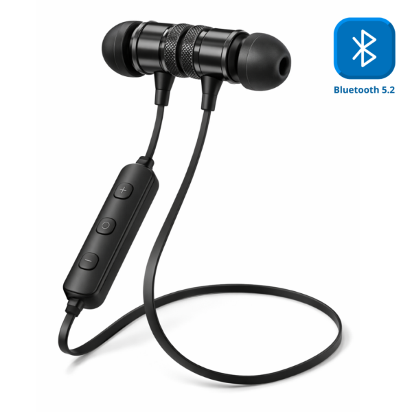 Fone de Ouvido Bluetooth Neckband FF-514/HS-514 Wireless Preto - Fullphone