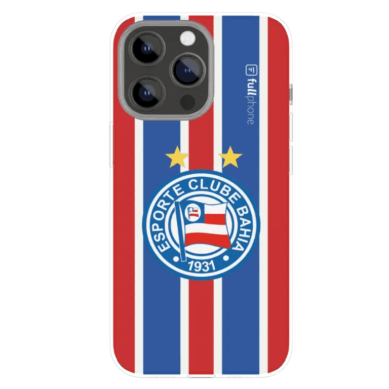 Capa Oficial Bahia Tricolor BBMP FullPhone Branca Esquadrão 002