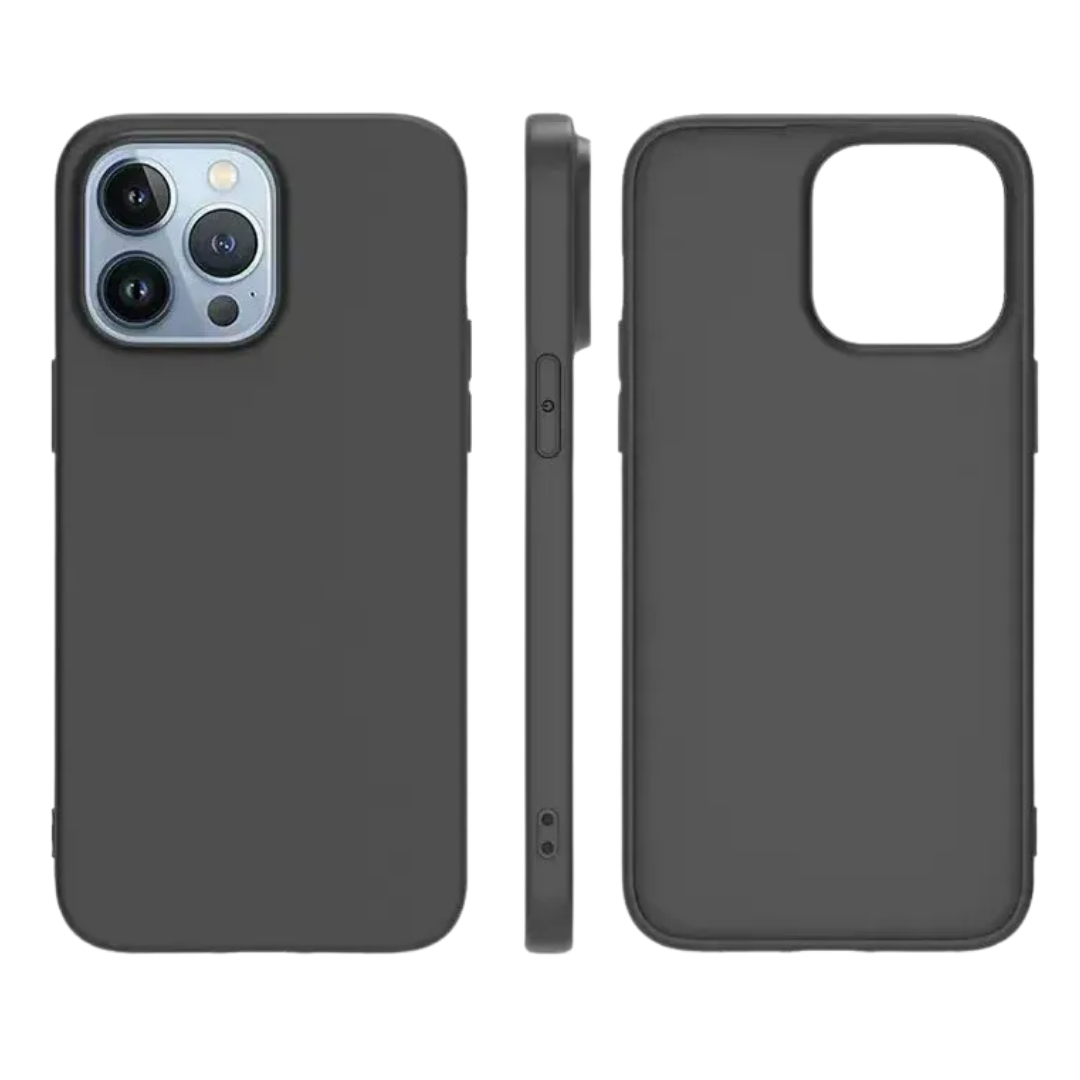 imagens produtos 1080x1080 (5) Case Tpu Fullphone Iph 15 Pro Max Black - Imagem 1