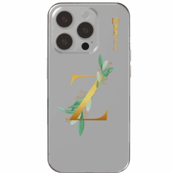 Lettering Z (Opcional: Seu Nome) Fundo Transparente