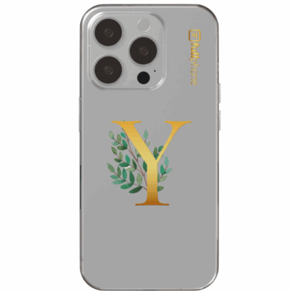 Lettering Y (Opcional: Seu Nome) Fundo Transparente