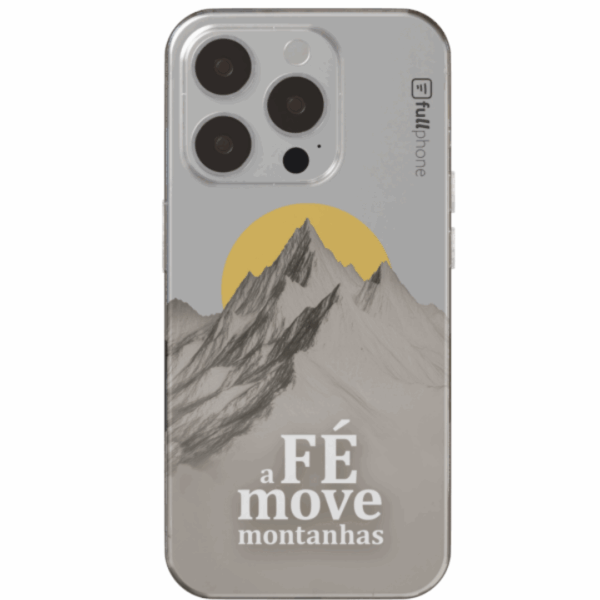 A Fé Move Montanhas Fundo Transparente