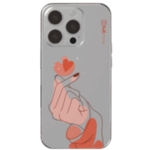 Finger Heart Fundo Transparente