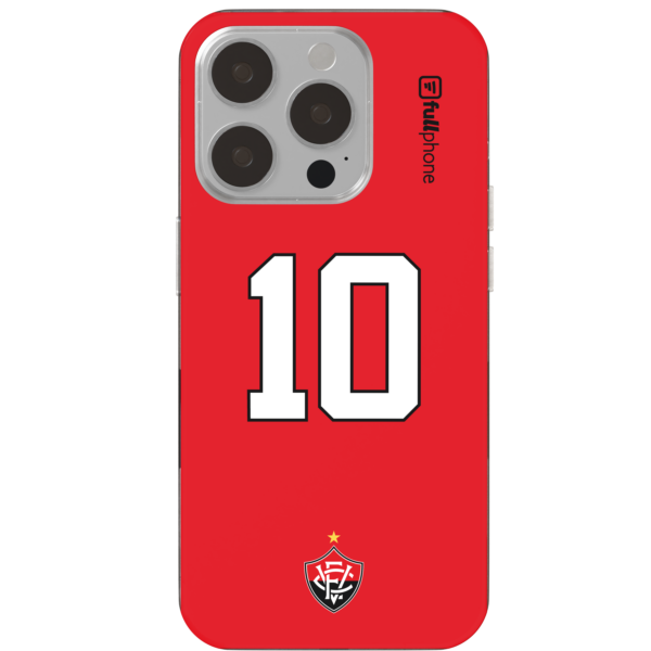 Capa Oficial Vitória Camisa 10 Vermelha 55780