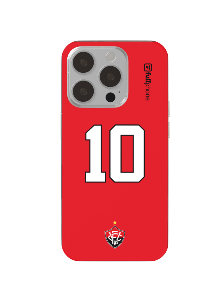 Capa Oficial Vitória Camisa 10 Vermelha 55780