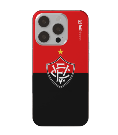 Capa Oficial Vitória Escudo Rubro Negro Horizontal 55772