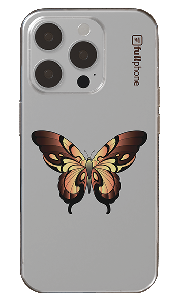 Capa Borboleta Marrom