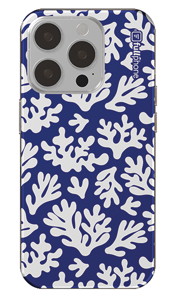 Capa Coral Fundo Azul