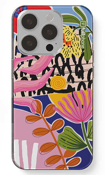 Capa Floral Colagem