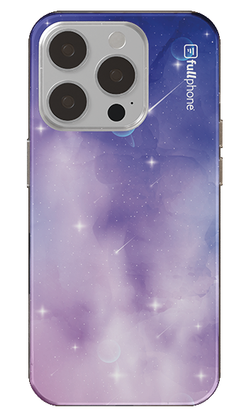 Capa Galaxia Em Roxo Pastel