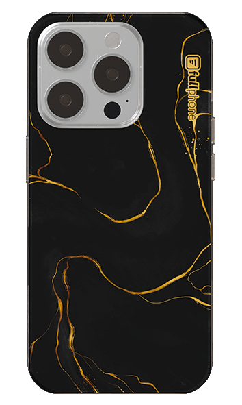 Capa Marmorizado Preto