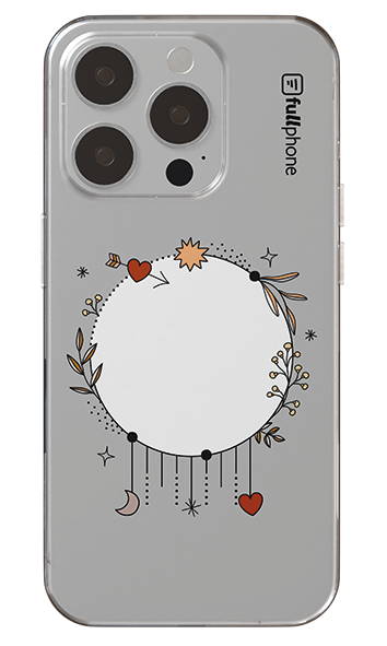 Capa Moldura Redonda Boho