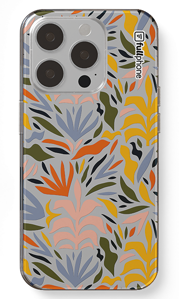 Capa Padraode Folhas Coloridas