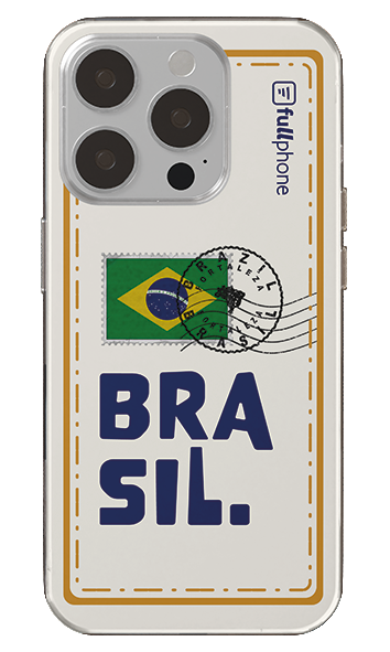 Capa Selo Postal Brasil Fortaleza