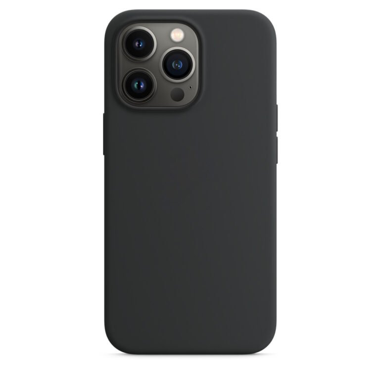 Capa MagSafe Liquid Silicone Fullphone para iPhone Preta - Foto 1